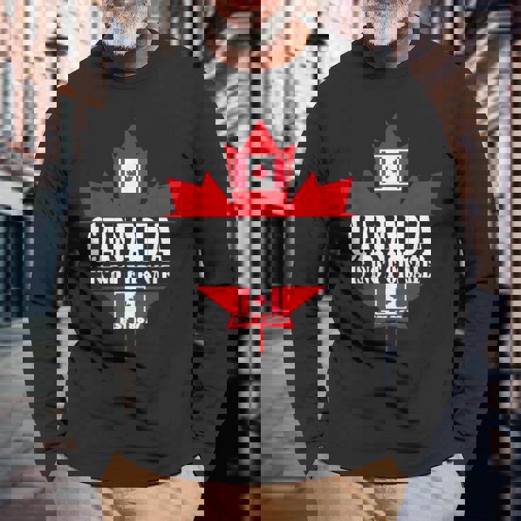 Canada Is Notale 1867 Dad Flag ゴルフビーバー 面白い帽子 長袖Tシャツ 高齢者への贈り物