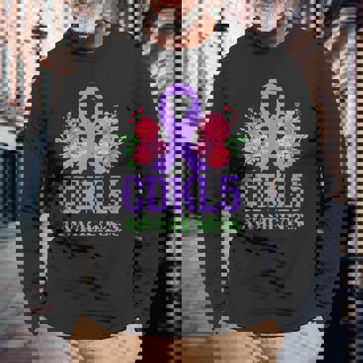 Cdl5 アウェアネス 長袖Tシャツ 高齢者への贈り物