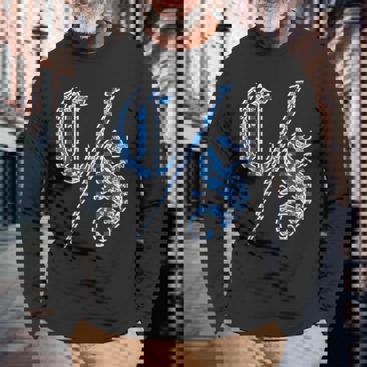 Conafos バンダナ リスペクト チカーノ メキシカン 長袖Tシャツ 高齢者への贈り物