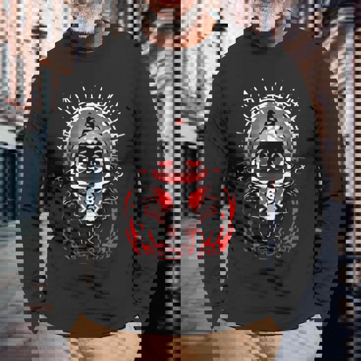 Cult Cult Of The Lamb かわいいゲーマー カルト・オブ・ザ・ラム 長袖Tシャツ 高齢者への贈り物