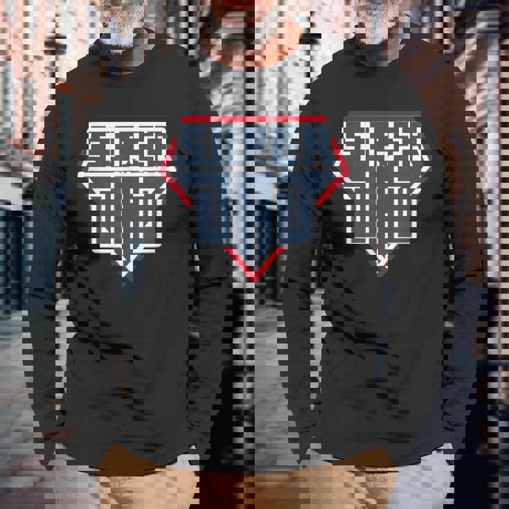 Daddy Dad Happy Father's Dayuper Best Graphic 長袖Tシャツ 高齢者への贈り物