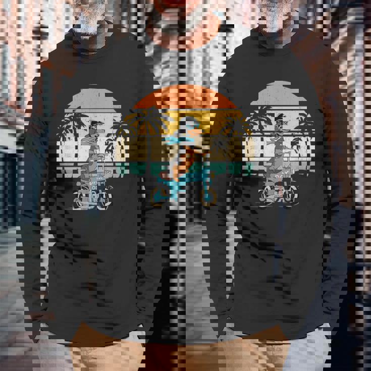 Dax ミニチュア ダックス フンドt 125 Cc バイク ミニ モト スクーター バイク ペット 小型犬 可愛い 長袖Tシャツ 高齢者への贈り物