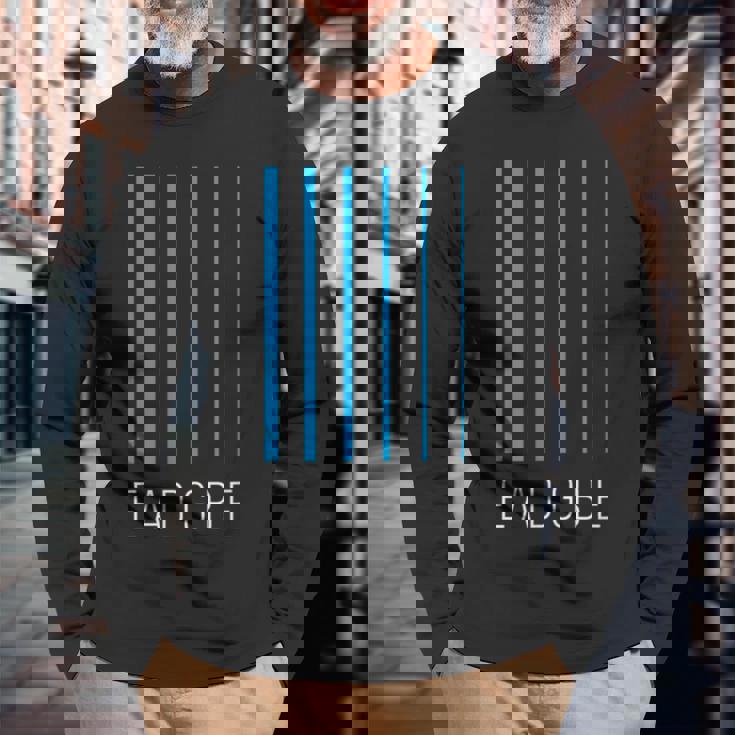 Eadgbe 6弦ギタープレーヤー&ギタリスト クール 長袖Tシャツ 高齢者への贈り物