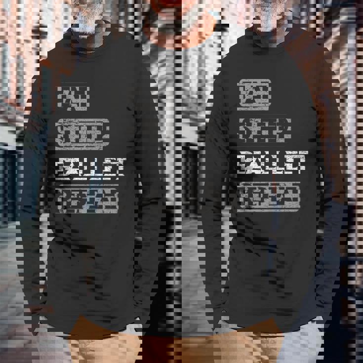 Eatleep Ballett Repeat 長袖Tシャツ 高齢者への贈り物