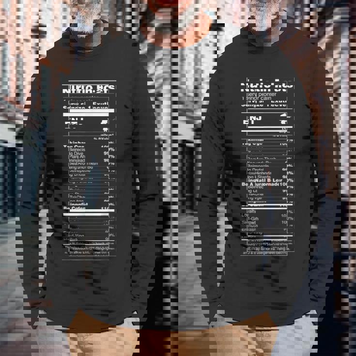 Entj シャツ The Commander パーソナリティ 栄養成分 長袖Tシャツ 高齢者への贈り物