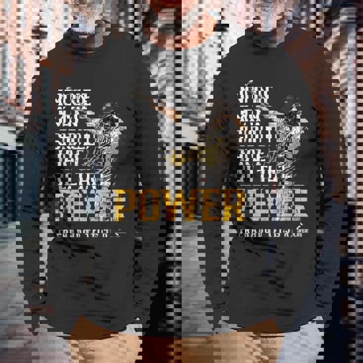 Fernando Tatis Jr Poweran Diego Mlbpa 長袖Tシャツ 高齢者への贈り物