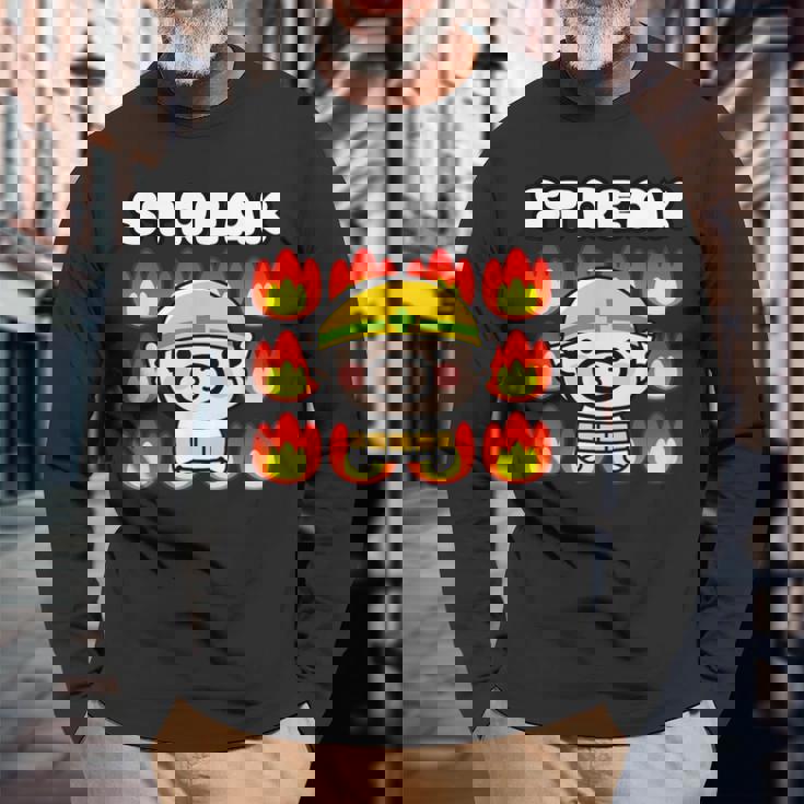 Firetreak 長袖Tシャツ 高齢者への贈り物