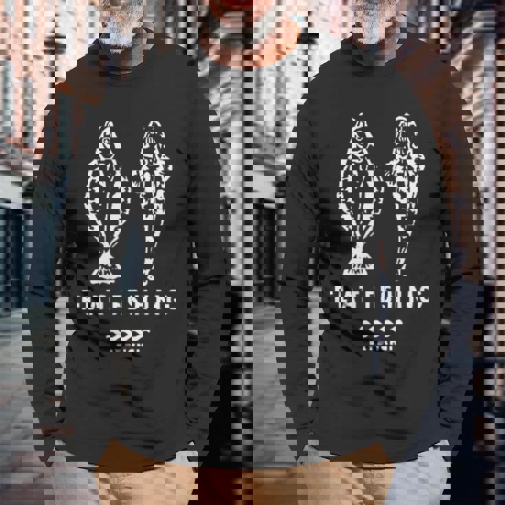 Flatfishing ヒラメ マゴチ 釣り 長袖Tシャツ 高齢者への贈り物