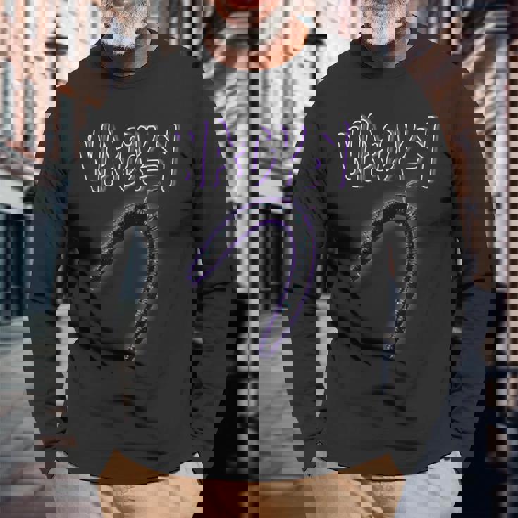 Fly Wacky Worms フック付き バス釣り用 アパレル 長袖Tシャツ 高齢者への贈り物