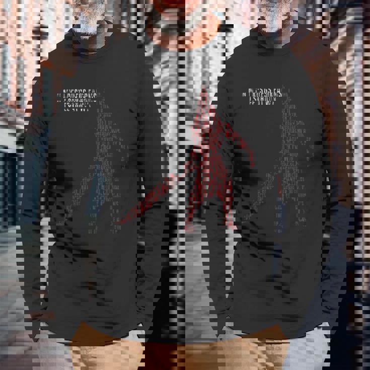 In My Restless Dreams Iee That Town Pyramid Head Monster 長袖Tシャツ 高齢者への贈り物