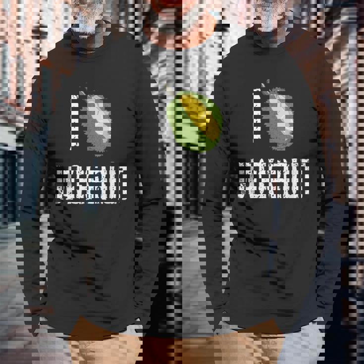 Jackfruit ビーガン ベジタリアン ジャック フルーツ 植物 フード ダイエット ケト 長袖Tシャツ 高齢者への贈り物