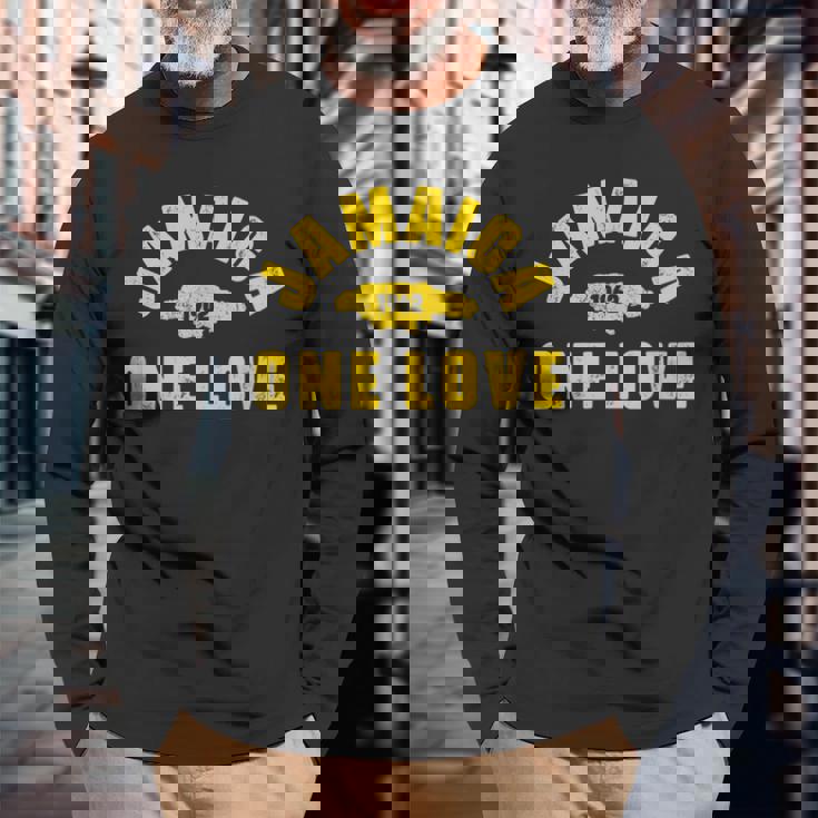 Jamaica 1962 ジャマイカ ルーツ レゲエ ロックステディ レトロなシャツ 長袖Tシャツ 高齢者への贈り物