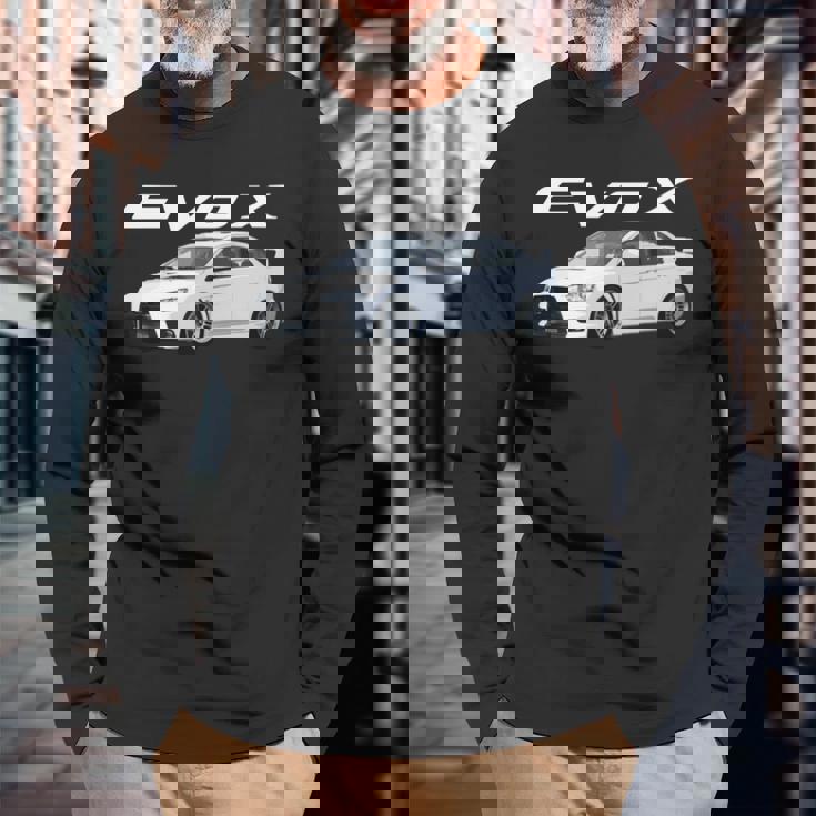 Jdm Car Evo X Rpf1 長袖tシャツ 長袖Tシャツ 高齢者への贈り物