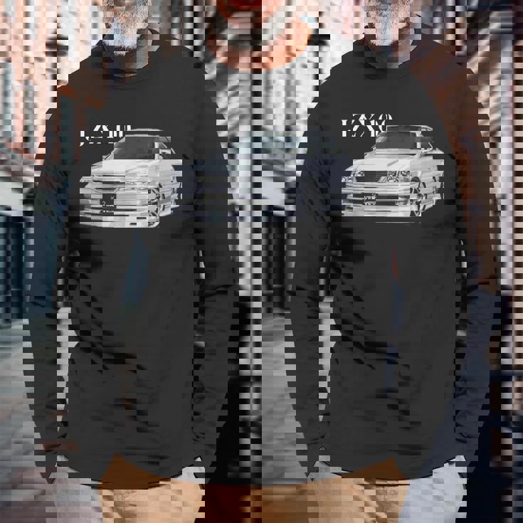 Jdm Car Jzx100 ドリフトツアー セダン 1Jz 長袖Tシャツ 高齢者への贈り物