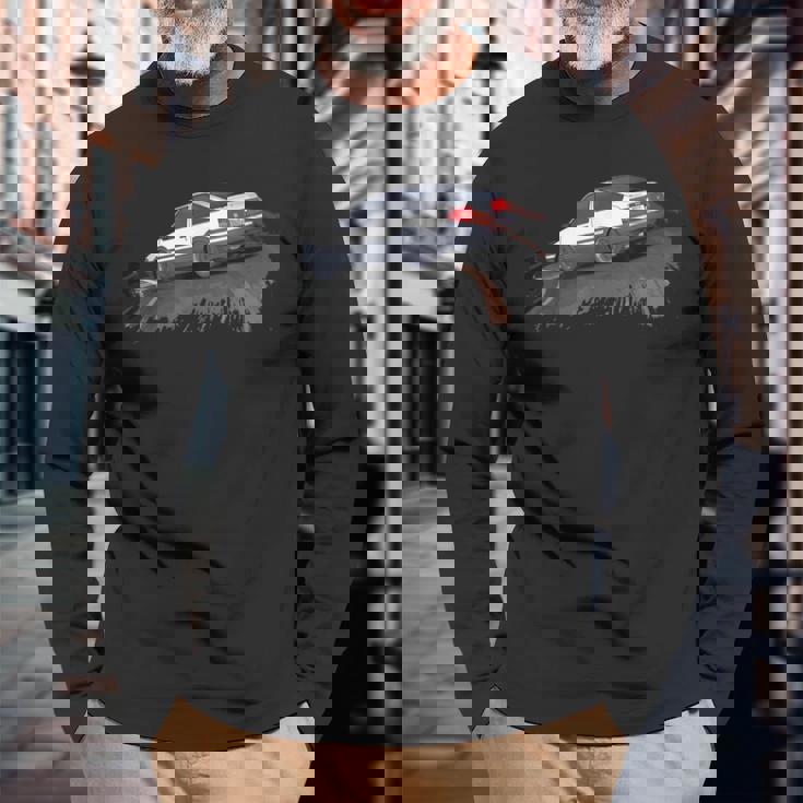 Jdm Cartreet Drift Race 86 アニメスタイル 長袖Tシャツ 高齢者への贈り物