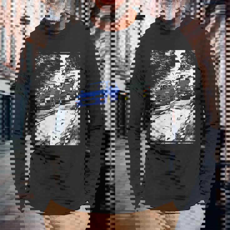 Jdm Cartreet Drift Race 86S Gc8 バージョン 6 アニメラリー 長袖Tシャツ 高齢者への贈り物