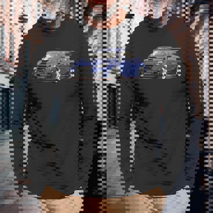 Jdm カーラリーブルーリッジ 長袖Tシャツ 高齢者への贈り物