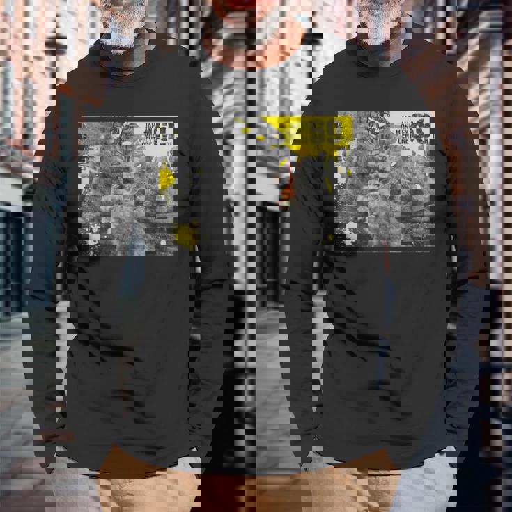 Jmc 69Th Anniversaryヤクシマザル 長袖Tシャツ 高齢者への贈り物