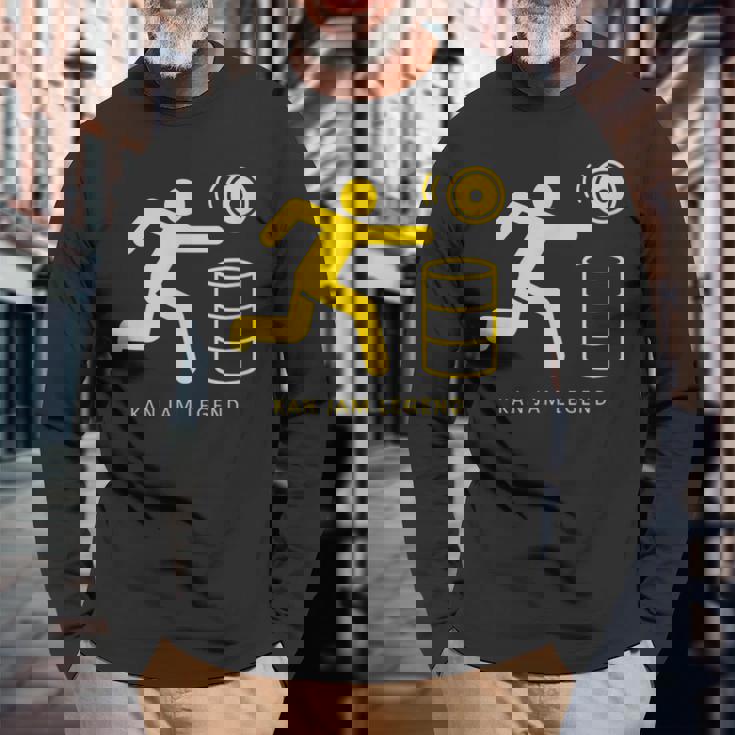 Kan Jam レジェンド ディスクトス アウトドアゲーム 長袖Tシャツ 高齢者への贈り物