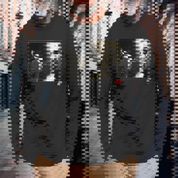 Life Picture Collection _ ジョー・フレージャー1 長袖Tシャツ 高齢者への贈り物