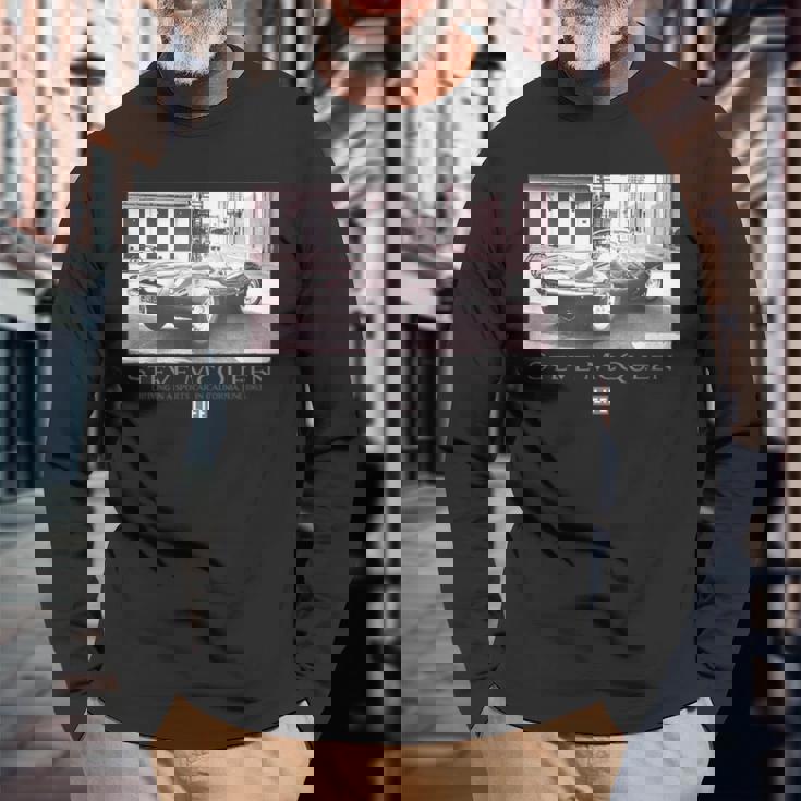 Life Picture Collection _ スティーブ マックイーン4 長袖Tシャツ 高齢者への贈り物