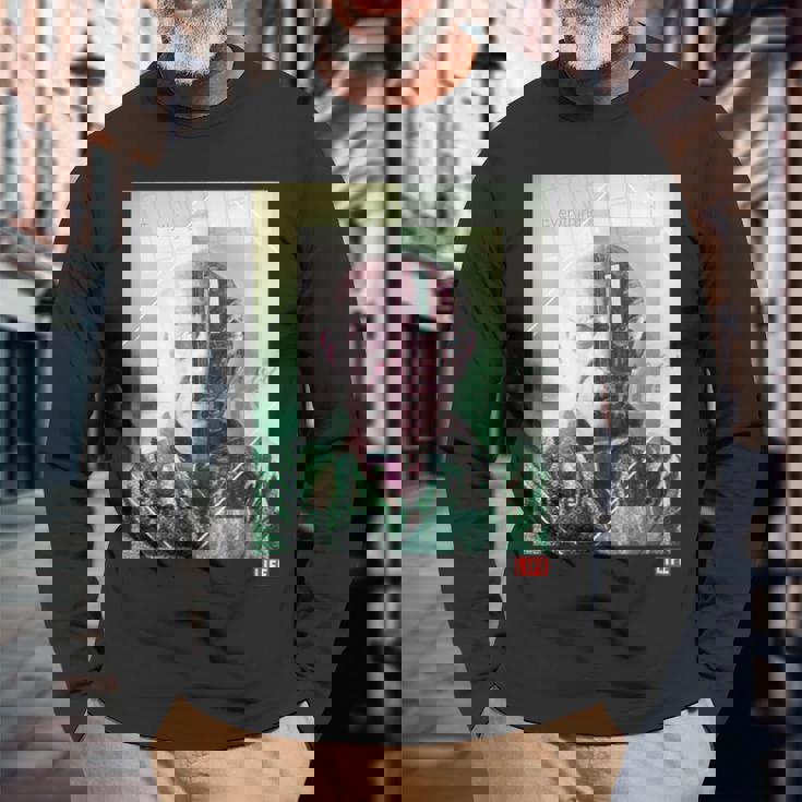 Life Picture Collection _ パブロ ピカソ1 長袖Tシャツ 高齢者への贈り物