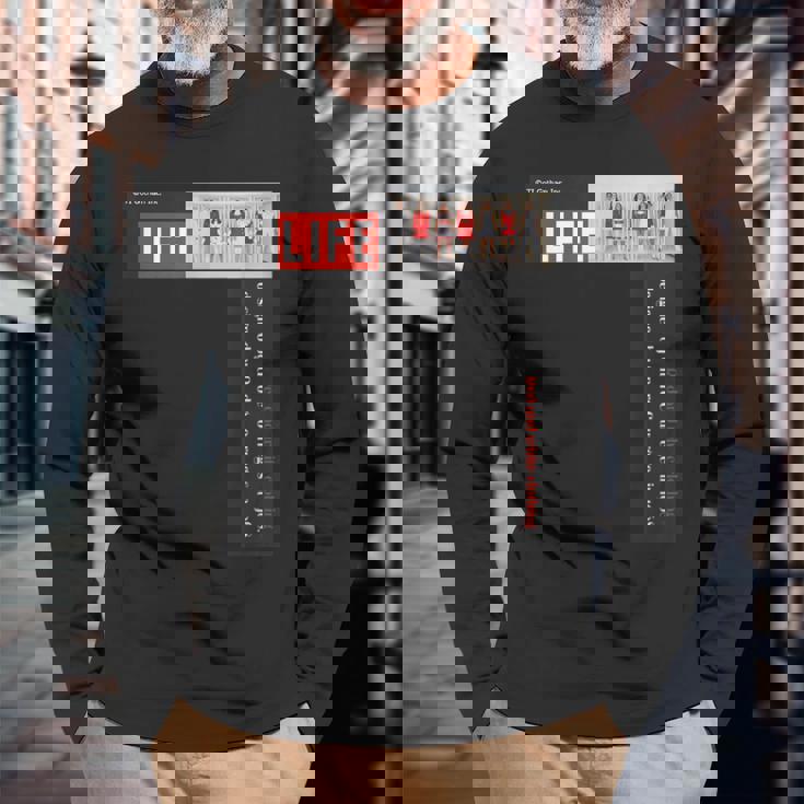 Life Picture Collection ファッションモデル（5） 長袖Tシャツ 高齢者への贈り物