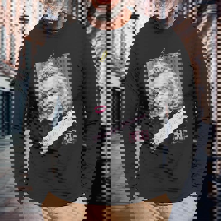 Life Picture Collection マリリン モンロー（1） 長袖Tシャツ 高齢者への贈り物