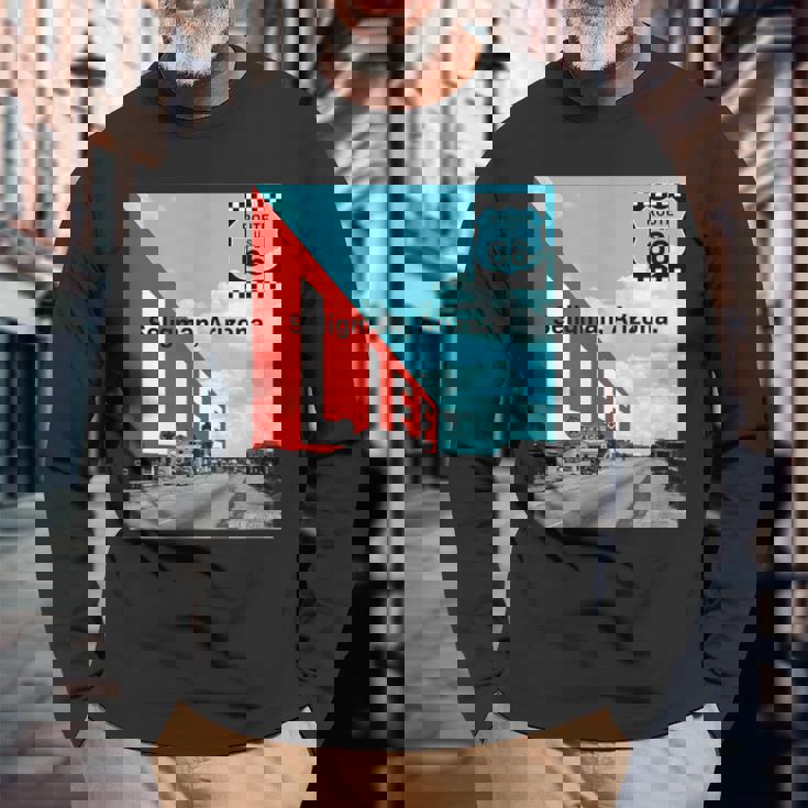 Life Picture Collection ルート66（1） 長袖Tシャツ 高齢者への贈り物