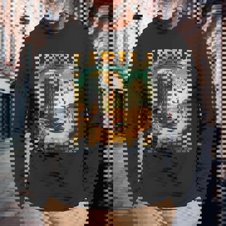 Lirili Larila イタリアンブレインレッドミーム 長袖Tシャツ 高齢者への贈り物