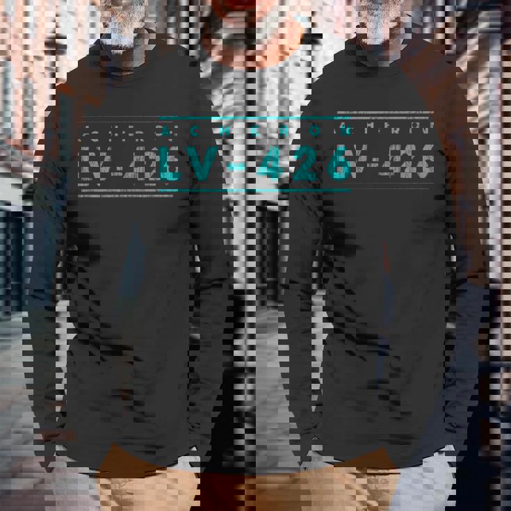 Lv-426 Celebrate Alien Day 42616 エイリアン メンズ レディース 長袖Tシャツ 高齢者への贈り物