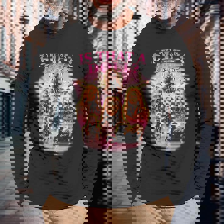 M3gan Heart Throb 公式ライセンス商品。 長袖Tシャツ 高齢者への贈り物