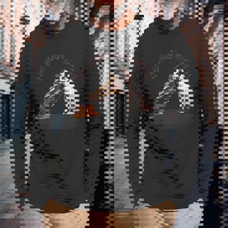 His Master'soice Rca ビクター ニッパー 犬 長袖Tシャツ 高齢者への贈り物