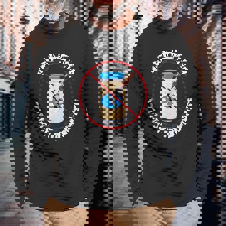 Mayo Hater Essentials マヨネーズ嫌いクラブ マヨネーズ 長袖Tシャツ 高齢者への贈り物