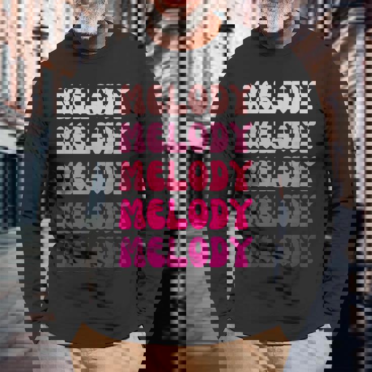 Melody 長袖Tシャツ 高齢者への贈り物