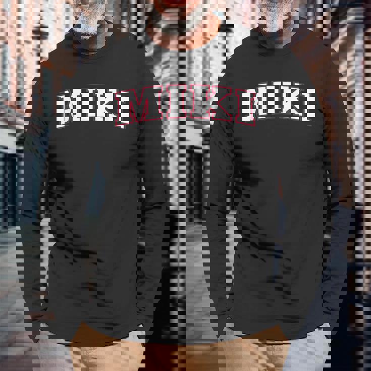 Miki Japan Nihon 日本 ミキ Miki 長袖Tシャツ 高齢者への贈り物