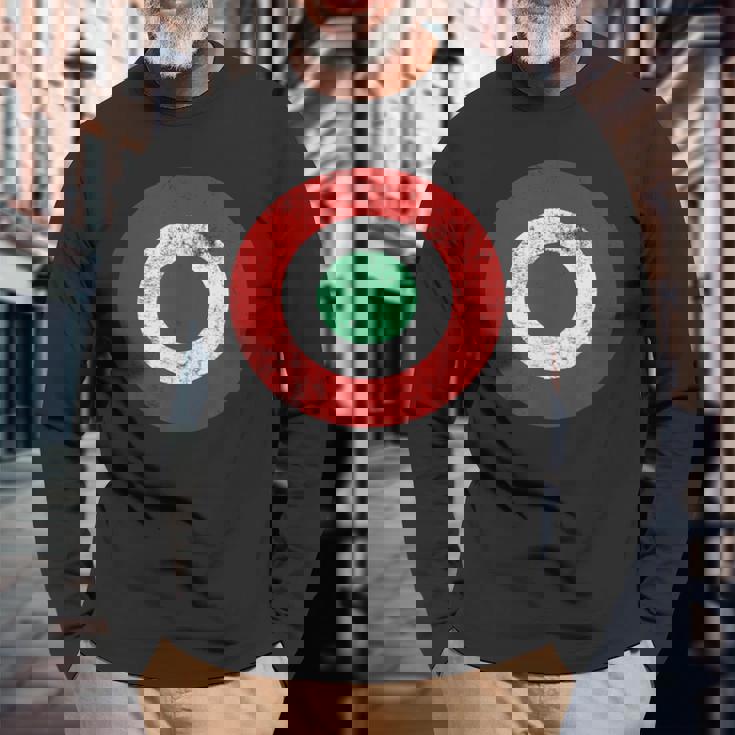 Modign Mod Culture ラウンデルサイン 長袖Tシャツ 高齢者への贈り物