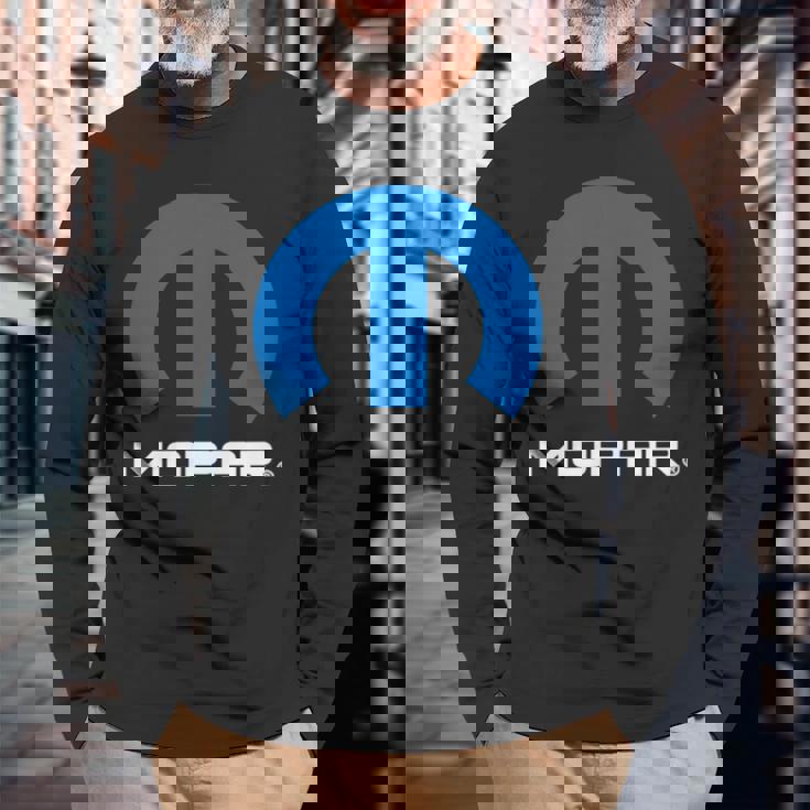 Mopar ロゴ 長袖Tシャツ 高齢者への贈り物