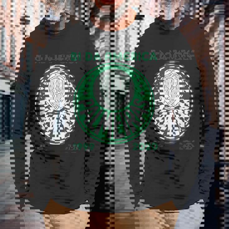 Palmeiras Bi America ブラジル サッカーtシャツ 長袖Tシャツ 高齢者への贈り物