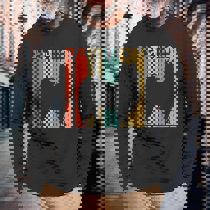 Papillon パピヨン 長袖Tシャツ 高齢者への贈り物