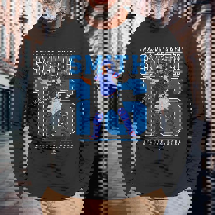 Player Number 2024 World Champion Willmith Los Angeles 長袖Tシャツ 高齢者への贈り物