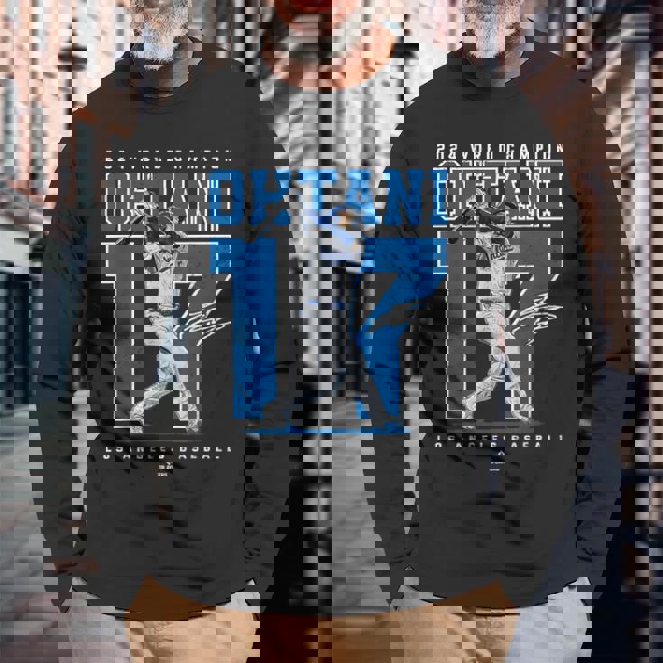 Player Number 2024 World Championhohei Ohtani Mlbpa 長袖Tシャツ 高齢者への贈り物