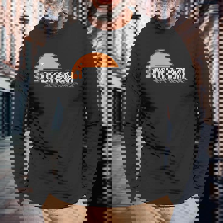 Rock Beach 長袖Tシャツ 高齢者への贈り物