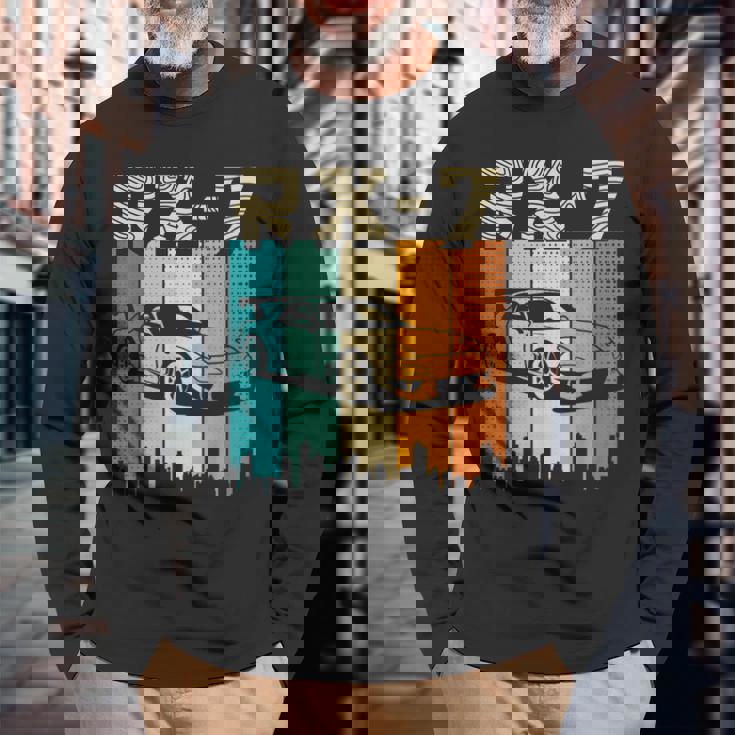 Rx-7 Jdm Japan モータースポーツ エフィニ日本スポーツカー ヴィンテージ 長袖Tシャツ 高齢者への贈り物