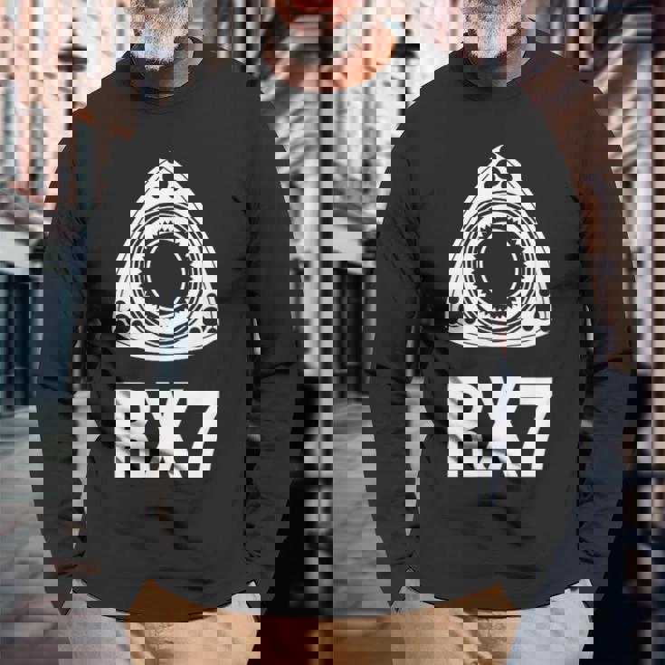 Rx7 ロータリー 長袖Tシャツ 高齢者への贈り物