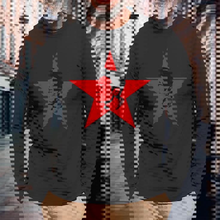 Seamus Costello アイルランド共和党社会主義者 長袖Tシャツ 高齢者への贈り物