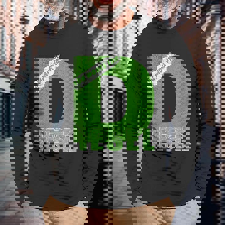 She Wants The Diesel Truck愛好家 長袖Tシャツ 高齢者への贈り物