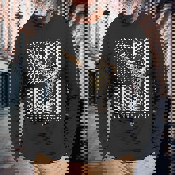 Show Your Pride Fernando Tatis Jran Diego Mlbpa 長袖Tシャツ 高齢者への贈り物