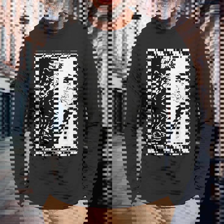 Ska Ka Music Clothingka Reggae 長袖Tシャツ 高齢者への贈り物