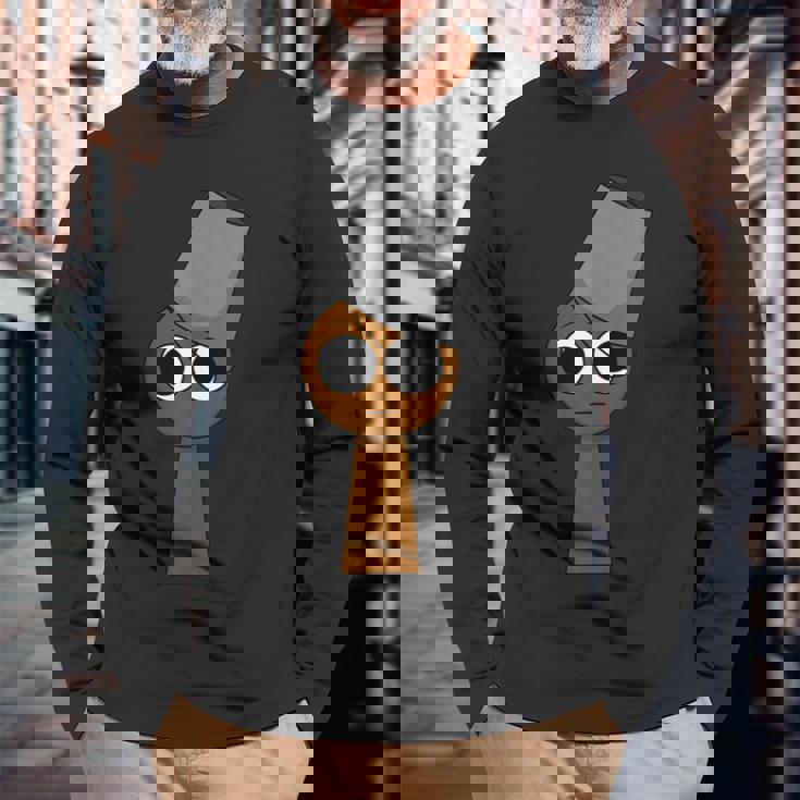 Sprunkiのbrud 長袖Tシャツ 高齢者への贈り物